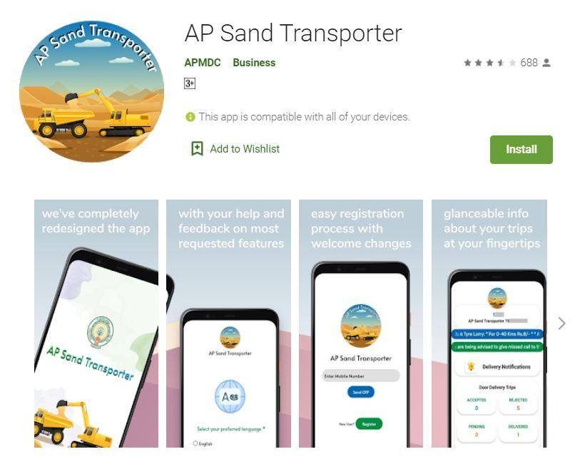 AP Sand Booking Online
