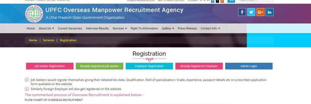 UP NRI Overseas Employment Registration