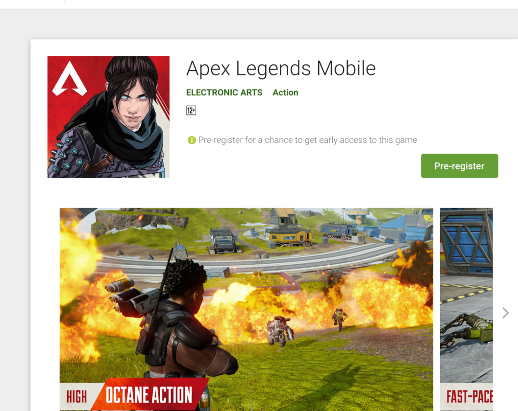 apex legends mobile game pre registration link