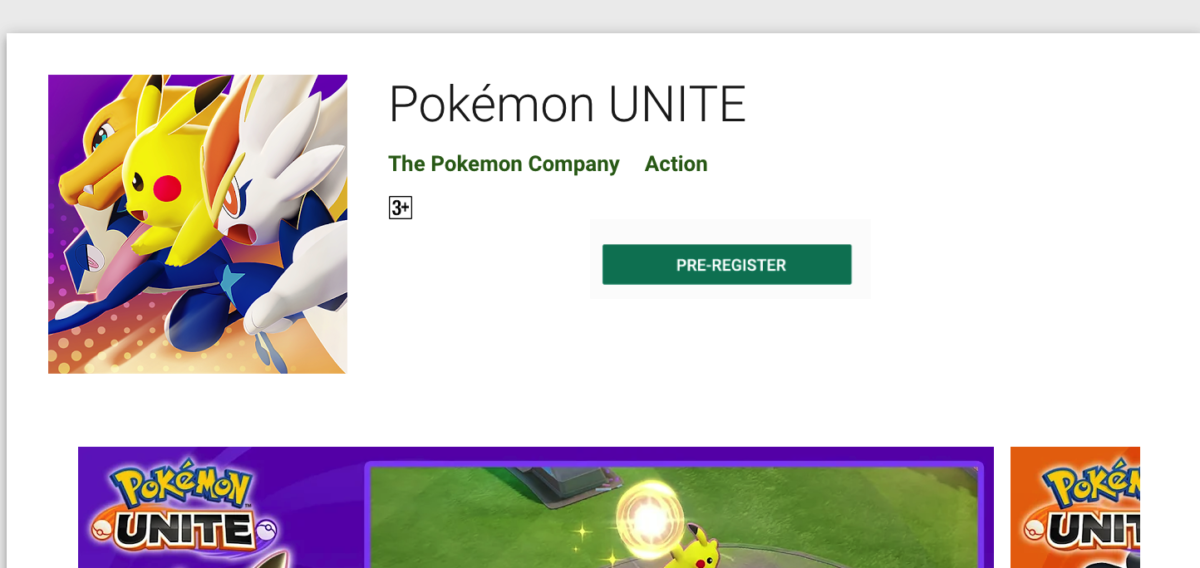 Pokemon Unite MOBA Pre Registration Now Active for Android & iOS, Direct Link here