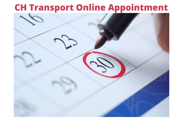 Chandigarh Transport Online Appointment