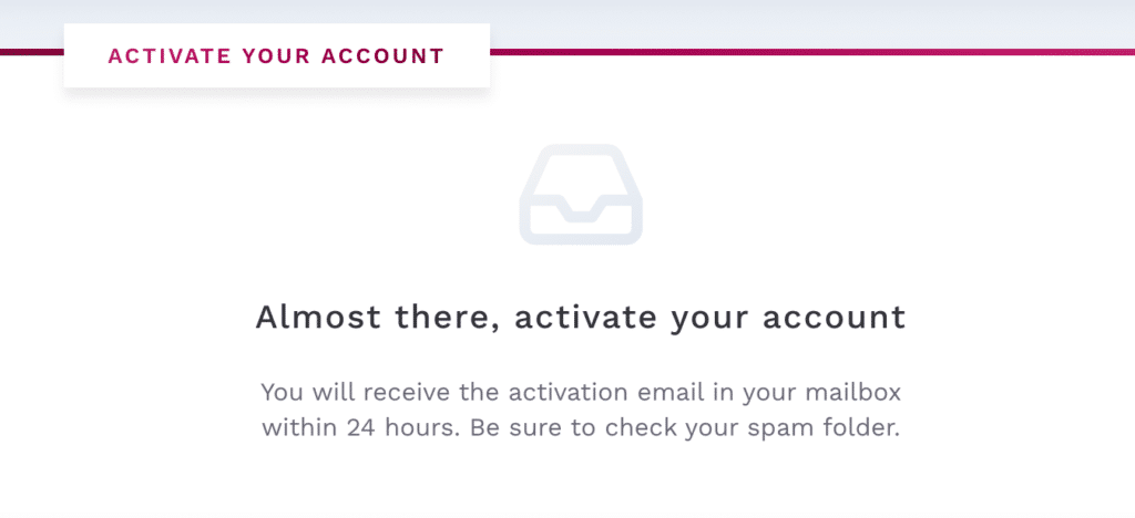 activate account