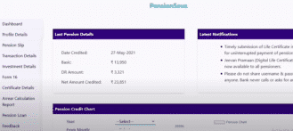 SBI Pension Seva Portal | Online Pensioner Registration & Login, pensionseva.sbi Slip Download